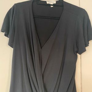 Black short sleeve shirt
